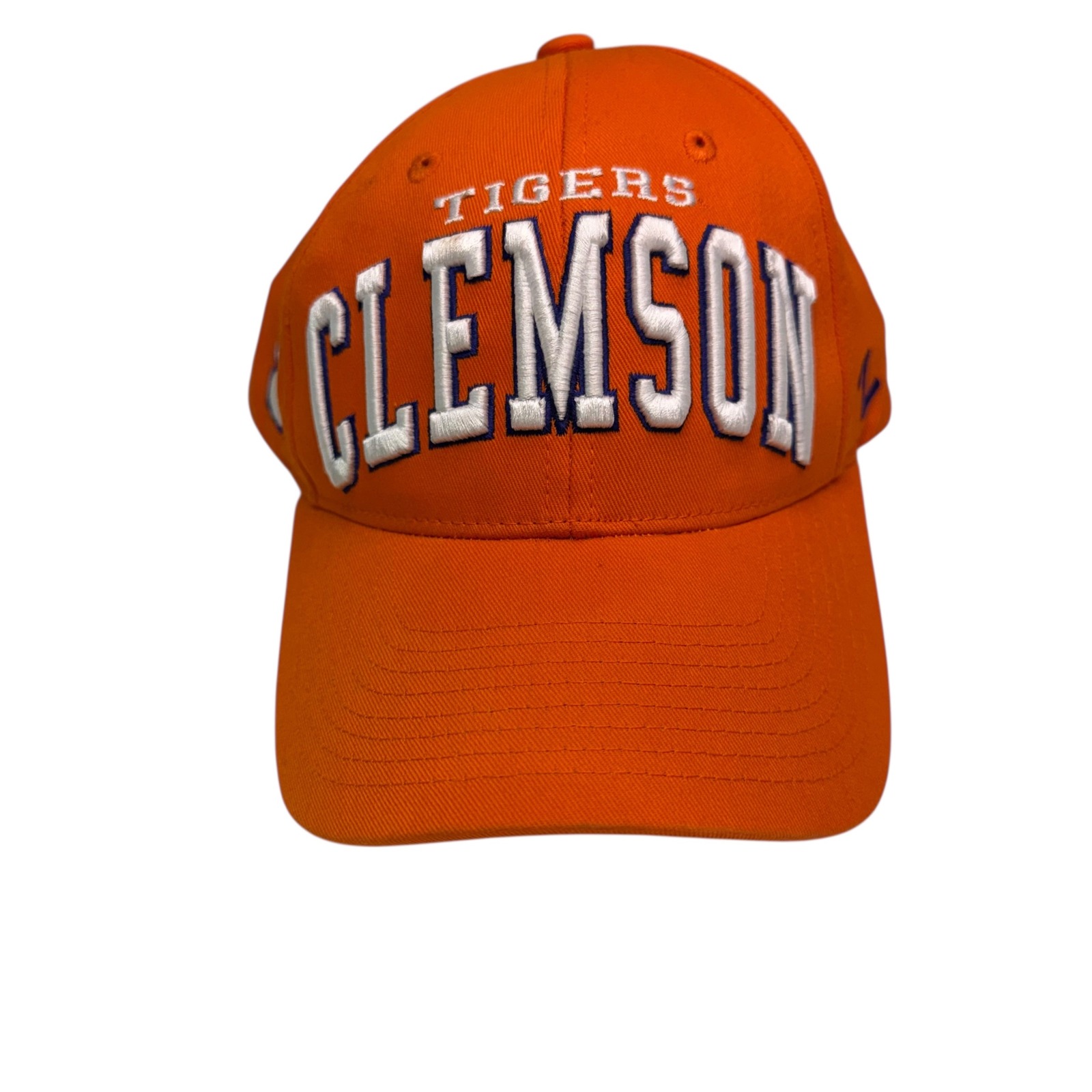 Zephyr Clemson Tigers Snapback Hat Orange Ncaa College Football Adjustable Cap